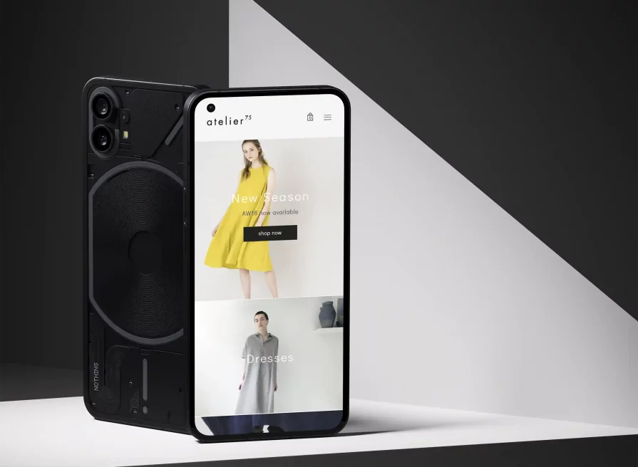 Atelier 75 | London fashion ecommerce web design & development