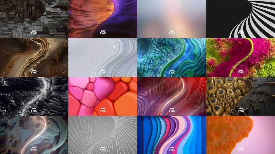 Behind the scenes of one of the new BBC2 idents