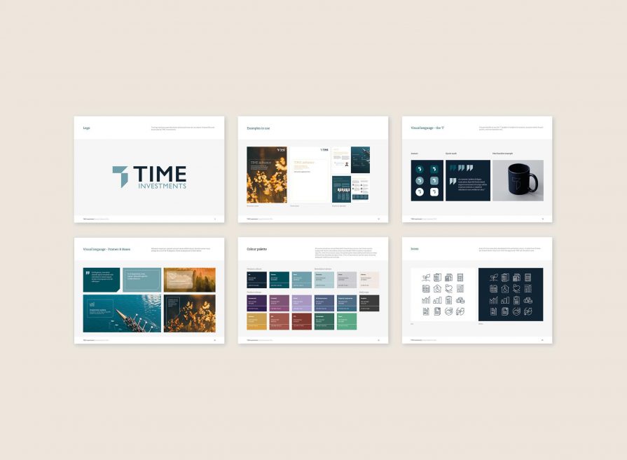 Time Investments | Company branding and web design