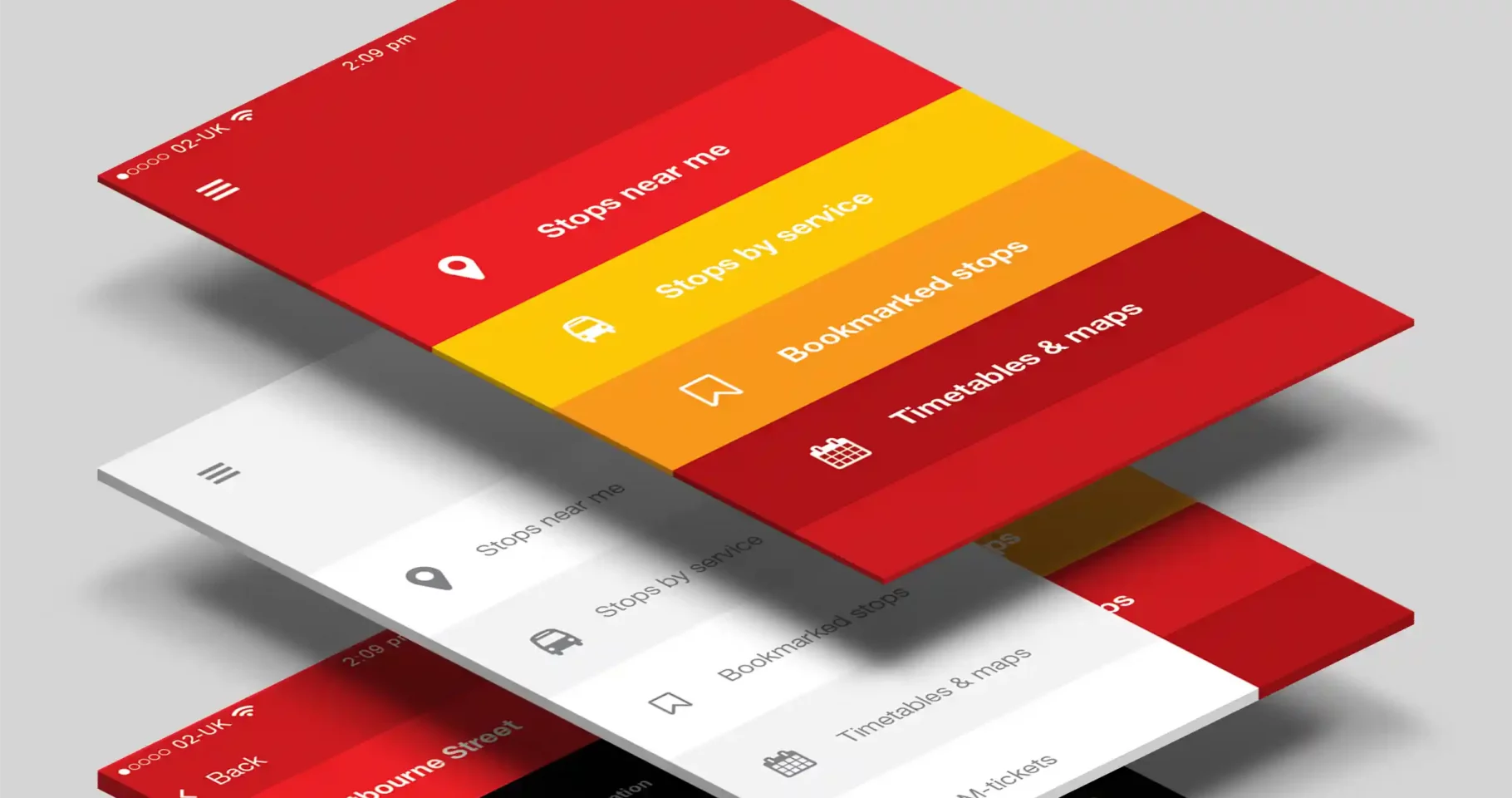 Brighton & Hove Buses | App design
