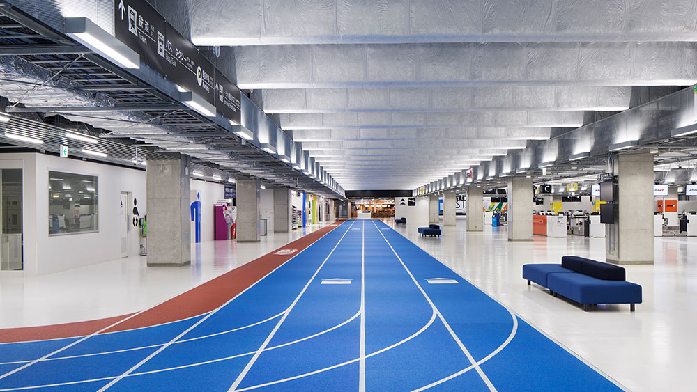 Olympic inspired airport design