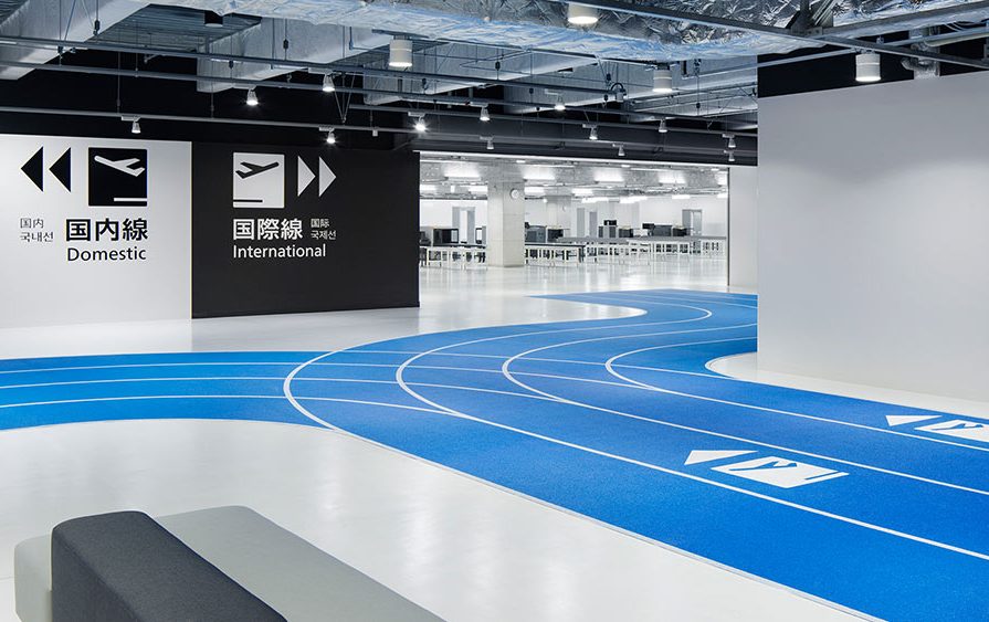 Olympic inspired airport design