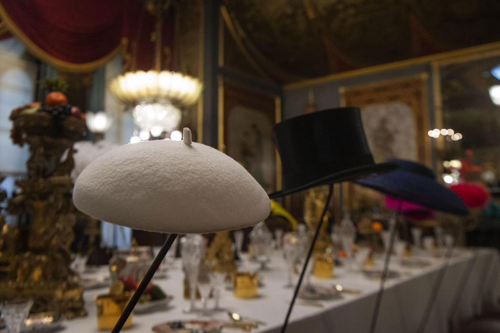 Stephen Jones bring his radical hats to the Royal Pavilion.