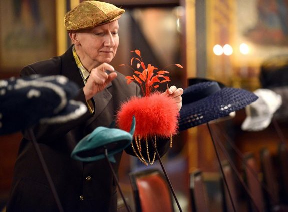 Stephen Jones bring his radical hats to the Royal Pavilion.